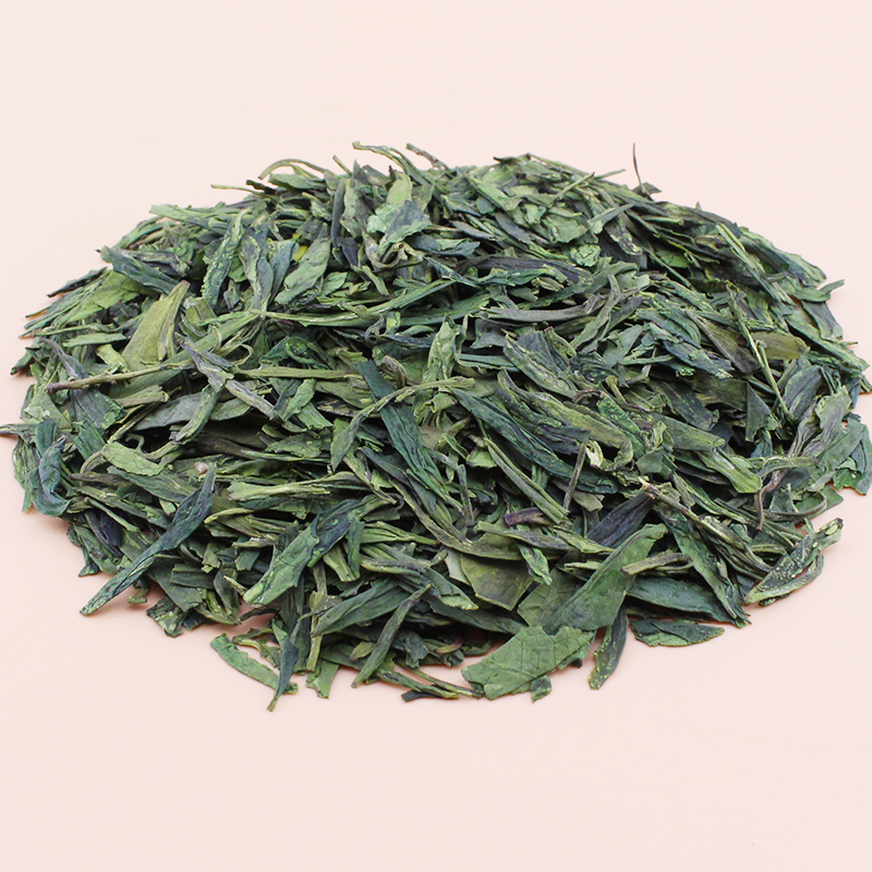 Organic Longjing Green Tea A Grade Dried Tea Leaf