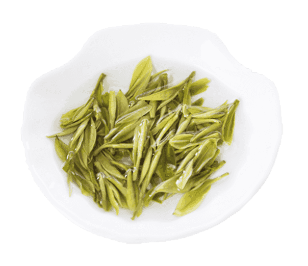 Tian Mu Qing Ding Buds Tea - Brewed Tea Leaf